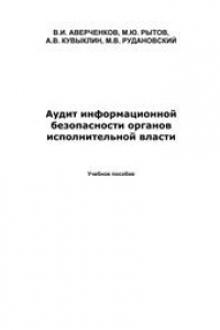 Книга Аудит информационной безопасности органов исполнительной власти