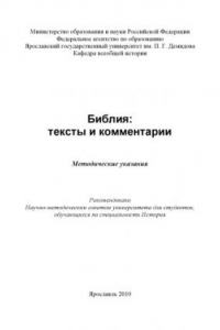 Книга Библия: тексты и комментарии (80,00 руб.)