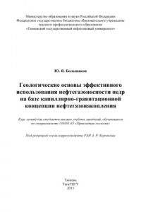 Книга Геологические основы эффективного использования нефтегазоносности недр на базе капиллярно-гравитационной концепции нефтегазонакопления