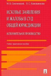 Книга Исковые заявления и жалобы в суд общей юрисдикции. Исполнительное производство