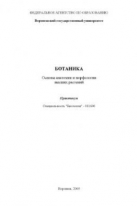 Книга Ботаника. Основы анатомии и морфологии высших растений: Практикум