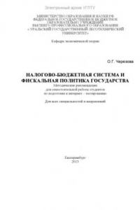 Книга Налогово-бюджетная система и фискальная политика государства