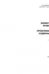 Книга Эффективность правосудия и проблема устранения судебных ошибок. Часть 2