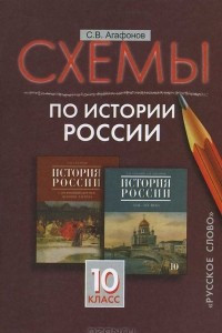 Книга Схемы по истории России. 10 класс. К учебнику А. Н. Сахарова и А. Н. Боханова 