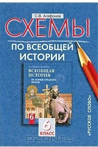 Книга Схемы по всеобщей истории. 6 класс