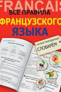 Книга Все правила французского языка с иллюстрированным словарем