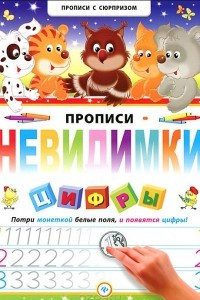 Книга Прописи-невидимки. Цифры