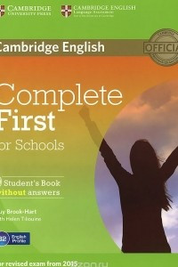 Книга Complete First for Schools: Student's Book without Answers