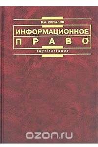 Книга Информационное право