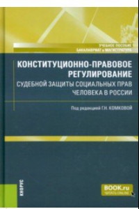 Книга Конституционно-правовое регулирование судебной защиты социальных прав человека в России