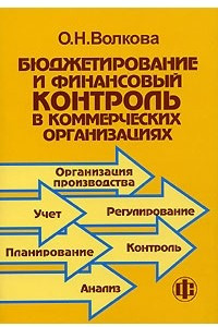 Книга Бюджетирование и финансовый контроль в коммерческих организациях