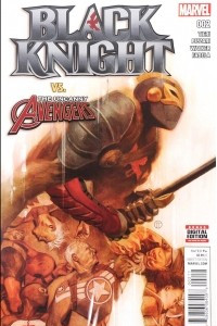 Книга Black Knight Vs: The Uncanny Avengers