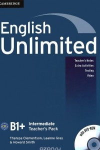 Книга English Unlimited: Intermediate B1+: Teacher's Pack (+ DVD-ROM)