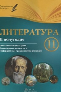 Книга Литература. 11 класс. 2 полугодие