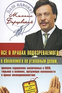 Книга Все о правах подозреваемого и обвиняемого по уголовным делам