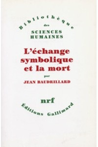 Книга L'Echange symbolique et la mort