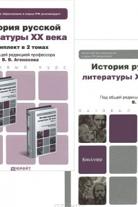 Книга История русской литературы XX века