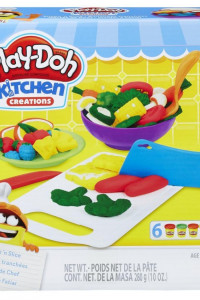 Книга Play-Doh Игровой Набор Приготовь и Нареж На Дольки (B9012)