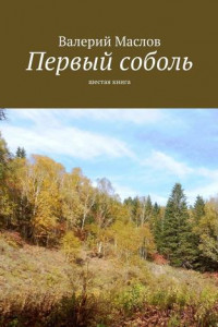 Книга Первый соболь. Шестая книга