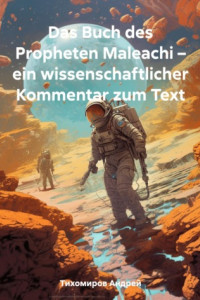 Книга Das Buch des Propheten Maleachi – ein wissenschaftlicher Kommentar zum Text