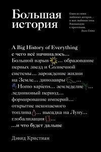 Книга Большая история: с чего все начиналось и что будет дальше