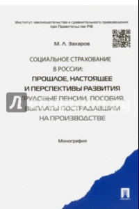 Книга Социальное страхование в России. Прошлое, настоящее и перспективы развития. Монография