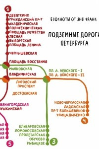 Книга Подземные дороги Петербурга