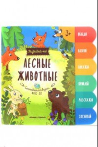 Книга Лесные животные. Книжка-развивайка